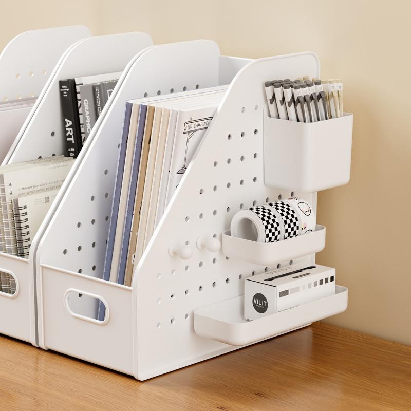 Binding Machine Comb - Çıkarılabilir Saklama Kutulu Masaüstü Dosya Düzenleyici,