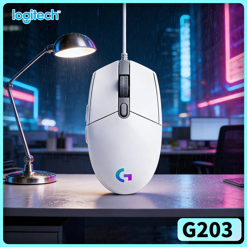 Logitech Mouse G203 - Logitech G203 Kablolu Oyun Mouse'u RGB