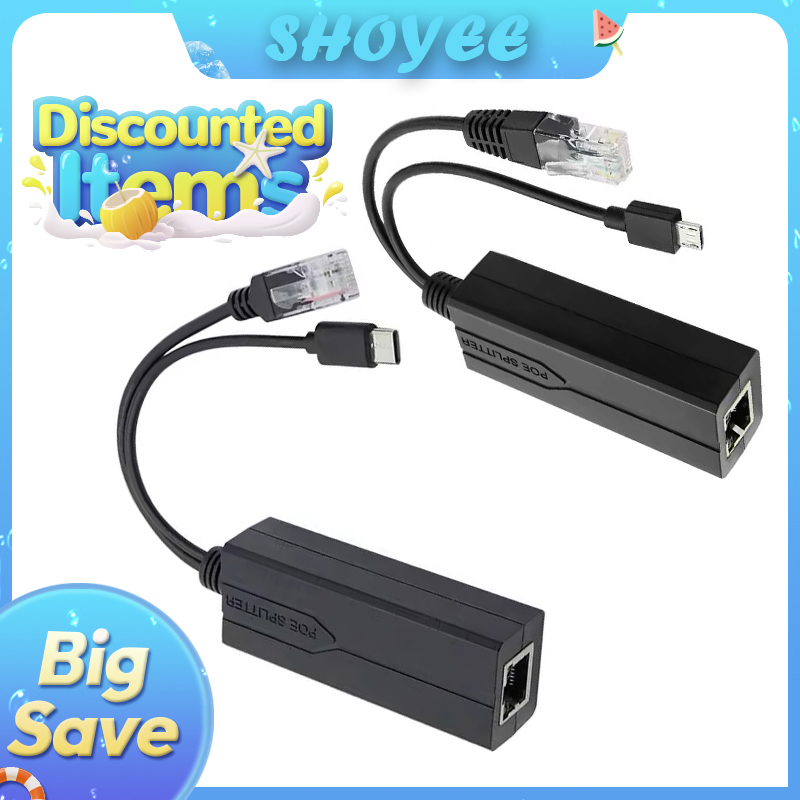 Power Over Ethernet - POE Splitter 48V ila 5V Mikro
