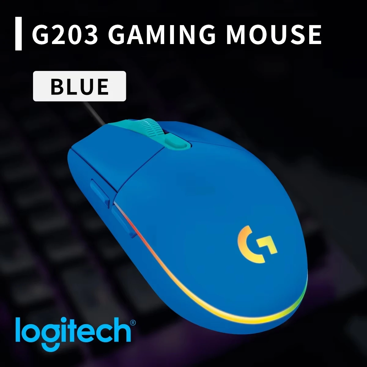 Logitech G203 Kablolu Oyun Mou - Logitech Mouse G203 incelemesi ve fiyatı