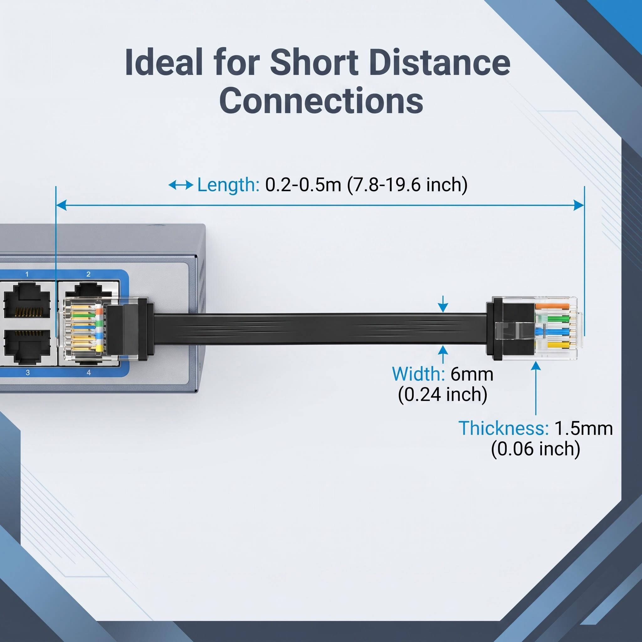 24 Paket CAT6 Kısa Düz Etherne - Power Over Ethernet incelemesi ve fiyatı